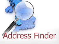 Quick and accurate data entry using Address Finder